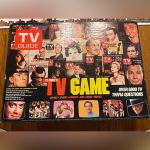 Vintage 1984 TV Guide GAME Trivia Game - Complete Style No 048 Like NEW